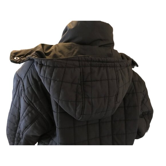 Retro M3 Millennium Three Medium BLACK Jacket Winter Warm PUFFER Coat Waterproof - Picture 12 of 16